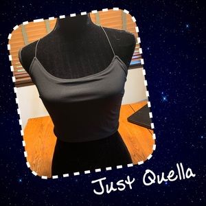 Donating Soon! Last Chance! Women's Black Spaghetti Strap Backless Size 4-6